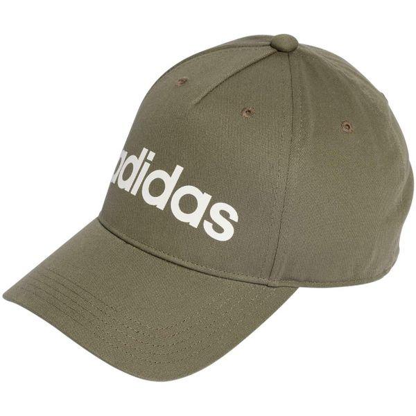 Czapka z daszkiem adidas Daily Cap. Zielone czapki damskie Adidas, bez wzorów, z materiału, klasyczne. Za 59.00 zł.