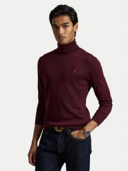 Polo Ralph Lauren Golf 710946145504 Bordowy Regular Fit. Czerwone swetry męskie Polo Ralph Lauren, m, bez wzorów, z wełny, bez kołnierzyka, bez ramiączek. Za 989.99 zł.