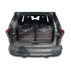 Torby Do Bagażnika Dacia Bigster Mhev 2025+ 5Szt Kjust. Czarne torby podróżne damskie KJUST, bez wzorów. Za 1,515.00 zł.