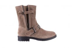 Botki Bayla-164 Top 25 Beige 164007, Beż, Skóra naturalna - 36. Brązowe botki damskie Bayla, na jesień, bez wzorów, z materiału, klasyczne, bez obcasa, na platformie, bez zapięcia. W wyprzedaży za 99.00 zł.