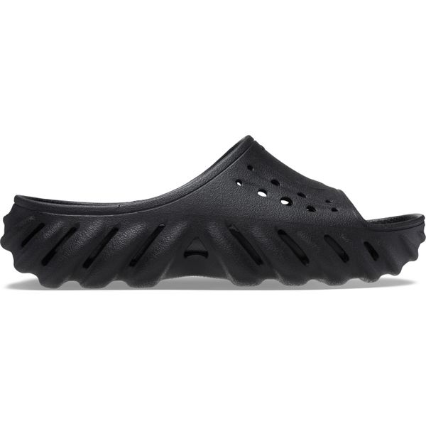 Sandały CROCS ECHO SLIDE Czarny. Czarne sandały męskie Crocs, bez wzorów, z gumy, bez zapięcia. Za 326.99 zł.