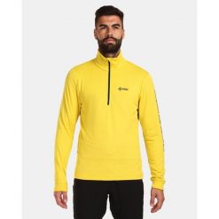 Męska bluzka termoaktywna stretch Kilpi ROLO-M. Żółte bluzy męskie Kilpi, na zimę, m, bez wzorów, sportowe, bez ramiączek, bez kaptura. Za 215.49 zł.