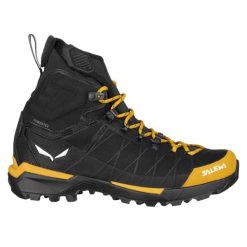 Damskie buty trekkingowe Salewa Ortles Light ID Ptx. Czarne obuwie trekkingowe damskie Salewa, z gumy, bez zapięcia. Za 1,117.00 zł.