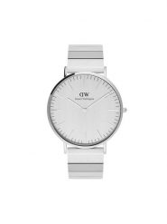 Daniel Wellington Zegarek DW00100775 Srebrny. Szare, analogowe zegarki męskie Daniel Wellington, bez wzorów, srebrne. Za 769.99 zł.