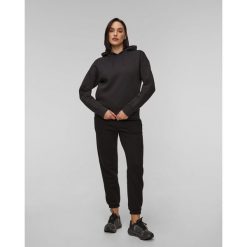 Bluza damska Dolomite LOGO czarna. Czarne bluzy damskie Dolomite, bez wzorów, bez ramiączek, bez kaptura. Za 499.99 zł.