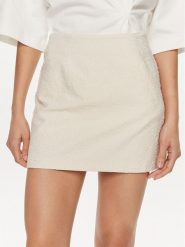 Herskind Spódnica mini Debby 5109994 Écru Regular Fit. Spódnice damskie Herskind, bez wzorów, z bawełny, mini. Za 479.99 zł.