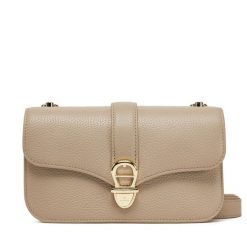 Torebka Aigner. Brązowe listonoszki damskie Aigner, bez wzorów, bez dodatków. Za 1,559.00 zł.