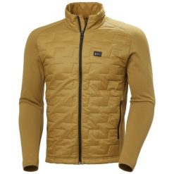 Kurtka puchowa Helly Hansen Lifa loft Hybrid. Brązowe kurtki męskie Helly Hansen, m, bez wzorów, z puchu, casualowe, bez kaptura. Za 766.00 zł.