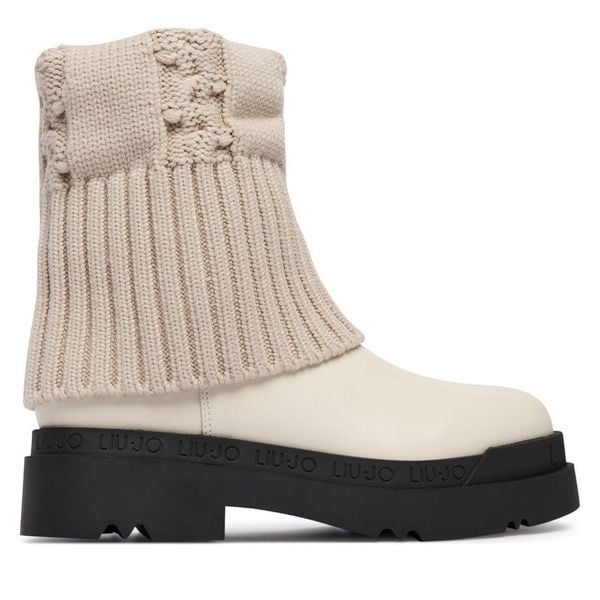 Botki Liu Jo. Botki damskie Liu Jo, bez wzorów, bez obcasa, na płaskiej podeszwie, bez zapięcia. Za 569.99 zł.