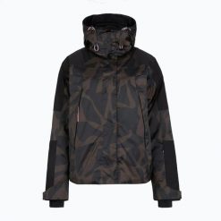 Kurtka narciarska damska BOGNER FIRE+ICE Tinka 2. Brązowe kurtki sportowe damskie na zimę, l, bez wzorów, z materiału, bez ramiączek, bez kaptura, narciarskie. Za 2,499.00 zł.