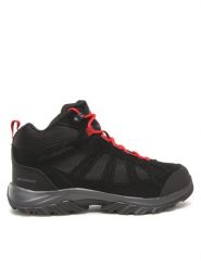 Columbia Trekkingi Redmond III Mid Waterproof BM0168 Czarny. Czarne botki męskie Columbia, bez wzorów, ze skóry, bez obcasa, bez zapięcia. Za 317.99 zł.