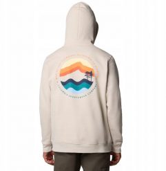 Columbia Columbia Trek Graphic Hoodie 2018494282 Beżowe M. Brązowe bluzy męskie Columbia, m, bez wzorów, bez kaptura. Za 253.40 zł.