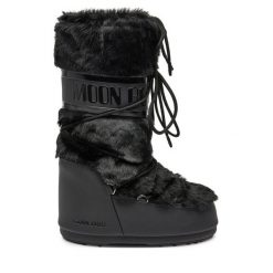 Śniegowce Moon Boot. Czarne śniegowce damskie Moon Boot, bez zapięcia. Za 1,219.00 zł.