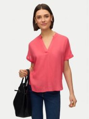 Vero Moda Bluzka Beauty 10279697 Różowy Regular Fit. Czerwone bluzki damskie Vero Moda, s, bez wzorów, z wiskozy, bez kołnierzyka, bez ramiączek. Za 109.99 zł.