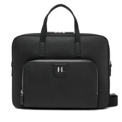 Torba na laptopa KARL LAGERFELD. Czarne torby na laptopa damskie KARL LAGERFELD, bez wzorów. Za 1,299.00 zł.