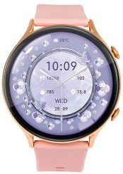 89-012# Smartwatch blow x19 różowy. Czerwone zegarki smartwatch Blow, bez wzorów. Za 129.47 zł.