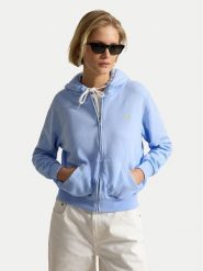 Polo Ralph Lauren Bluza 211971693503 Niebieski jasny Relaxed Fit. Niebieskie bluzy damskie Polo Ralph Lauren, xl, bez wzorów, z bawełny, bez ramiączek, bez kaptura. Za 859.99 zł.