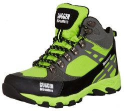 Damskie buty turystyczne outdoorowe. Niebieskie obuwie trekkingowe damskie GUGGEN MOUNTAIN, z materiału, bez zapięcia. Za 249.48 zł.