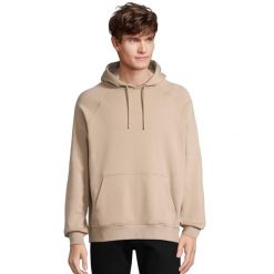 Bluza Z Kapturem Dla Dorosłych Unisex Stellar. Brązowe bluzy damskie SOL'S, s, bez wzorów, sportowe, bez ramiączek, z kapturem. Za 184.99 zł.