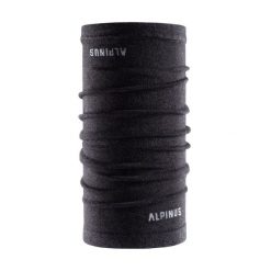 Komin na szyję trekkingowy Alpinus Utulik Miyabi Gray. Szare szaliki męskie Alpinus, bez wzorów, z dzianiny. Za 49.00 zł.