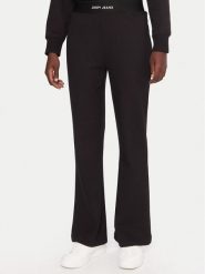 JOOP! Jeans Spodnie dresowe Tuvana 30048514 Czarny Relaxed Fit. Czarne spodnie dresowe damskie JOOP! Jeans, bez wzorów, z bawełny. Za 509.99 zł.