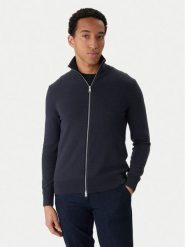 Marc O'Polo Kardigan 529 5144 61196 Granatowy Regular Fit. Niebieskie swetry męskie Marc O'Polo, m, bez wzorów, z bawełny, bez kołnierzyka, bez ramiączek. Za 649.99 zł.