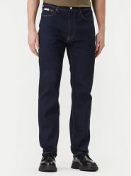 Calvin Klein Jeans Jeansy LV04RF946G Granatowy Straight Fit. Niebieskie jeansy męskie Calvin Klein Jeans, z bawełny. Za 419.99 zł.
