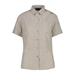 Koszula damska turystyczne CMP 34S5706. Białe koszule damskie CMP, l, bez wzorów, sportowe, bez kołnierzyka, bez ramiączek. Za 185.00 zł.