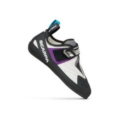 Buty wspinaczkowe Scarpa Origin VS LV. Fioletowe obuwie trekkingowe damskie Scarpa, bez zapięcia. Za 551.19 zł.