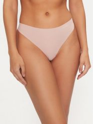 Calvin Klein Underwear Komplet 3 par stringów 000QD3558E Różowy. Czerwone majtki damskie Calvin Klein Underwear, z syntetyku. Za 129.99 zł.