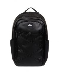 Duży plecak dla Mężczyzn BURNER 28L PLUS. Czarne plecaki męskie Quiksilver, bez wzorów, z materiału. Za 279.99 zł.