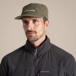 Czapka z daszkiem Craghoppers NosiLife Multi Active Cap II. Zielone czapki damskie Craghoppers, bez wzorów, z materiału. Za 128.69 zł.