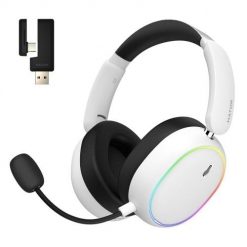 Słuchawki dla graczy Hator Phoenix 2 Wireless bezprzewodowe białe. Białe słuchawki bezprzewodowe No Name. Za 475.99 zł.