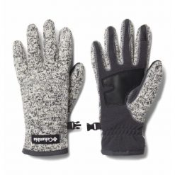 Rękawiczki turystyczne Columbia W Sweater Weather Glove. Czarne rękawiczki damskie Columbia, bez wzorów. W wyprzedaży za 127.00 zł.