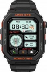 Smartwatch Zeblaze Smartwatch Zeblaze Ares GPS - czarny. Czarne zegarki smartwatch Zeblaze, bez wzorów. Za 169.48 zł.