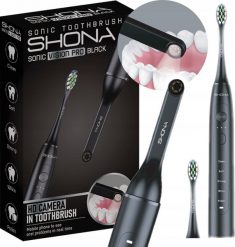 SHONA SZCZOTECZKA SONICZNA VISION PRO BLACK. Czarne szczoteczki soniczne Shona. Za 171.38 zł.