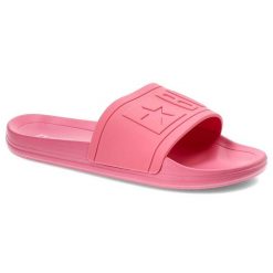 Różowe Klapki Big Star Wodoodporne Buty Damskie. Czerwone klapki damskie BIG STAR, na lato, bez wzorów, z materiału, retro, bez obcasa, bez zapięcia. Za 69.99 zł.