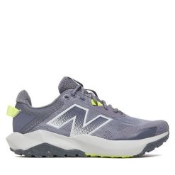 Buty do biegania New Balance. Fioletowe obuwie sportowe damskie New Balance, bez wzorów, bez zapięcia, do biegania. Za 449.99 zł.