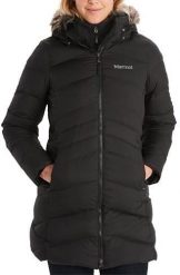 Płaszcz montreal-black-l MARMOT. Czarne płaszcze damskie Mac in Sac, l, bez wzorów, sportowe, bez kołnierzyka, bez kaptura. Za 1,444.49 zł.