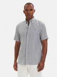 Tommy Hilfiger Koszula MW0MW42449 Niebieski Regular Fit. Niebieskie koszule męskie Tommy Hilfiger, m, bez wzorów, z bawełny, bez kołnierzyka, bez ramiączek. Za 369.99 zł.