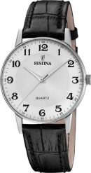 Zegarek męski Festina F20690-1 czarny. Czarne zegarki męskie Festina, bez wzorów. Za 473.54 zł.