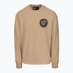 Bluza męska Pitbull Graffitti Crewneck Sweatshirt. Brązowe bluzy męskie PITBULL, m, bez wzorów, bez ramiączek, bez kaptura. Za 159.99 zł.