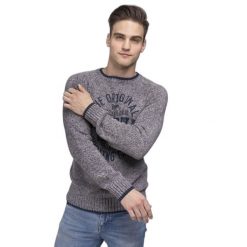 Bluza Lonsdale Borden. Szare bluzy męskie Lonsdale, m, bez wzorów, z bawełny, bez ramiączek, bez kaptura. Za 320.50 zł.