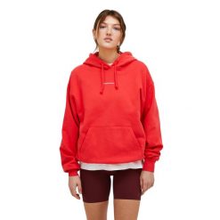 Bluza Peak Performance damska Original Terry Hood czerwona - L. Czerwone bluzy damskie Peak Performance, l, bez wzorów, bez ramiączek, bez kaptura. W wyprzedaży za 489.00 zł.