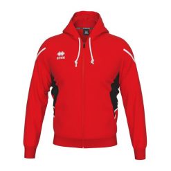 Errea Kurtka Clancy Ad Dorośli. Czerwone kurtki sportowe damskie ERREA, s, bez wzorów, z dzianiny, bez ramiączek, z kapturem. Za 291.00 zł.