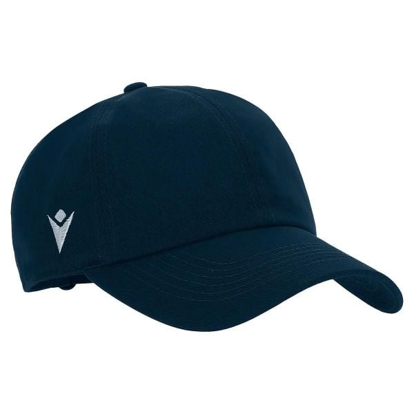Czapka z daszkiem Macron Dart (x5). Niebieskie czapki damskie Macron, bez wzorów, z materiału, eleganckie. Za 276.00 zł.