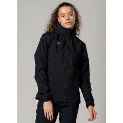 Kurtka damska Playerlayer P-995 z kapturem – czarna. Czarne kurtki sportowe damskie POWERLAYER, bez wzorów, bez ramiączek, z kapturem, trekkingowe. Za 252.99 zł.