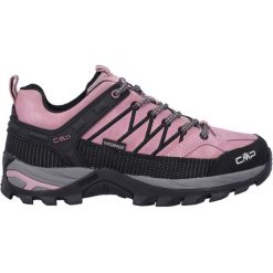 Buty trekkingowe damskie CMP RIGEL LOW. Czarne obuwie trekkingowe damskie CMP, bez zapięcia. W wyprzedaży za 269.99 zł.