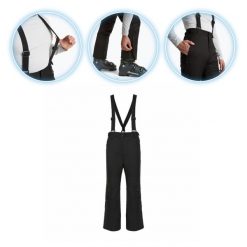 Spodnie narciarskie męskie KADVA Edge X Pants. Czarne spodnie sportowe męskie KADVA, m, bez wzorów, narciarskie. Za 129.99 zł.