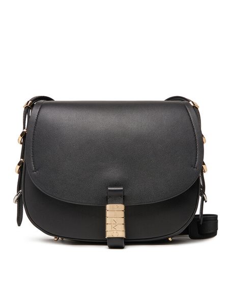 PINKO Torebka Saddle Classic PE 25 PLTT 103830 A270 Czarny. Czarne listonoszki damskie Pinko, bez wzorów, ze skóry, bez dodatków. Za 1,959.00 zł.